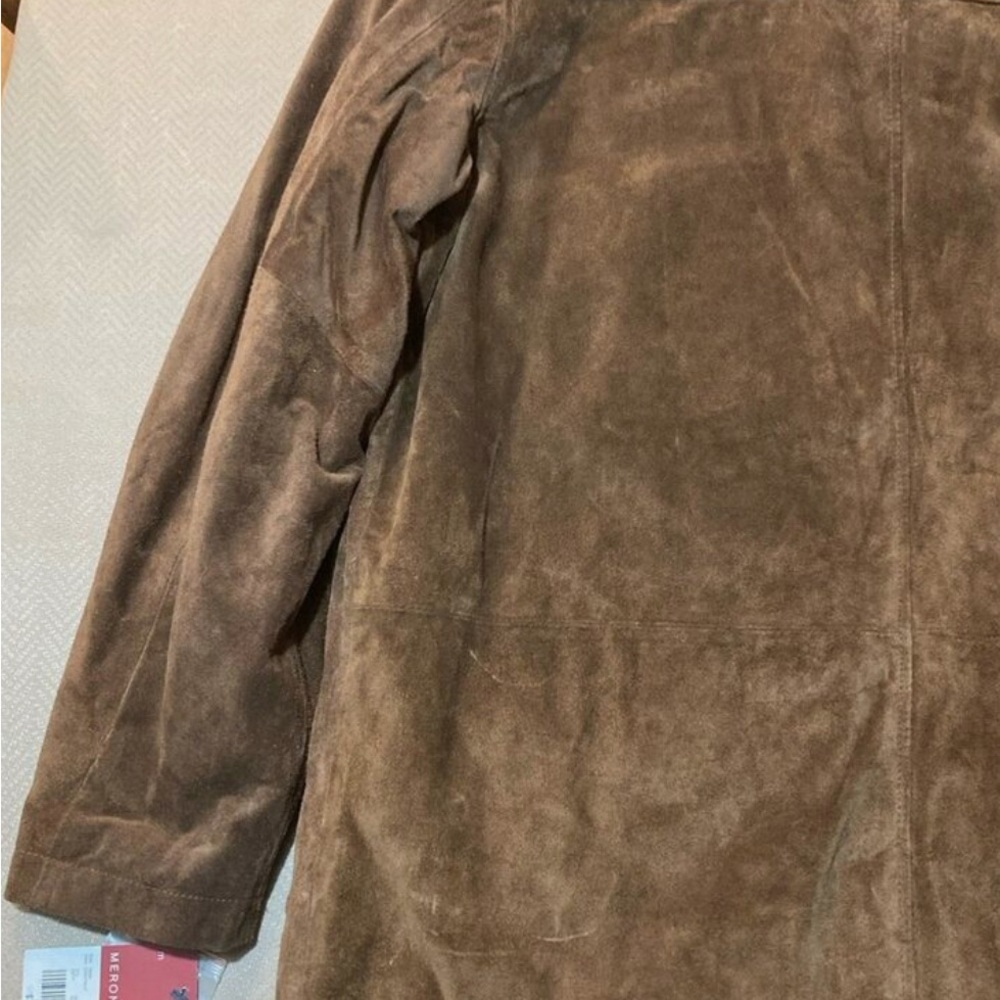 NWT Vintage Brown Suede Jacket - Picture 9 of 17